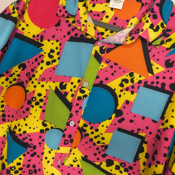 Colorful Geometric Shirt - Picture 4 of 8